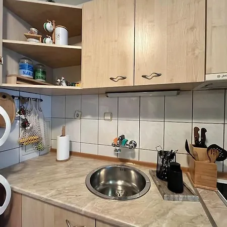 Cosy Near The With Terrace & Sea View بورغاس