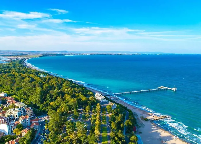 Cosy Sea View Apartment With Terrace 2 Min From Beach Lazur Burgas 아파트 *