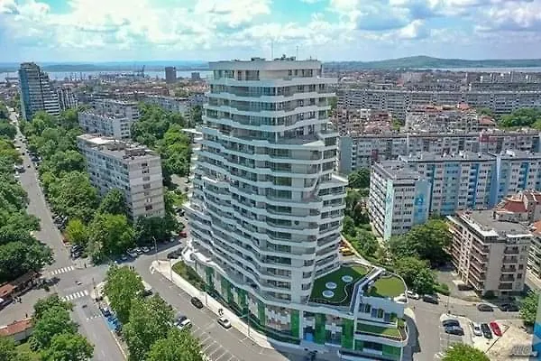 Cosy Sea View With Terrace 2 Min From Lazur * Burgas City